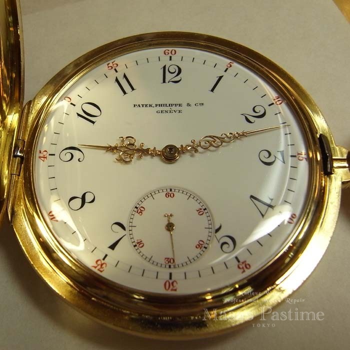 パテックフィリップ懐中時計　EXTRA　ギョームテンプ