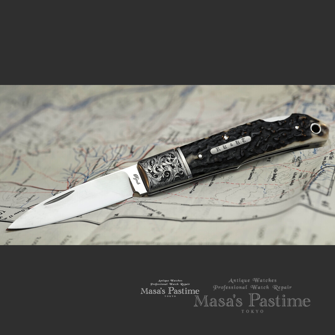 川村　龍市 Ryuichi Kawamura レミントンナイフエングレービング　