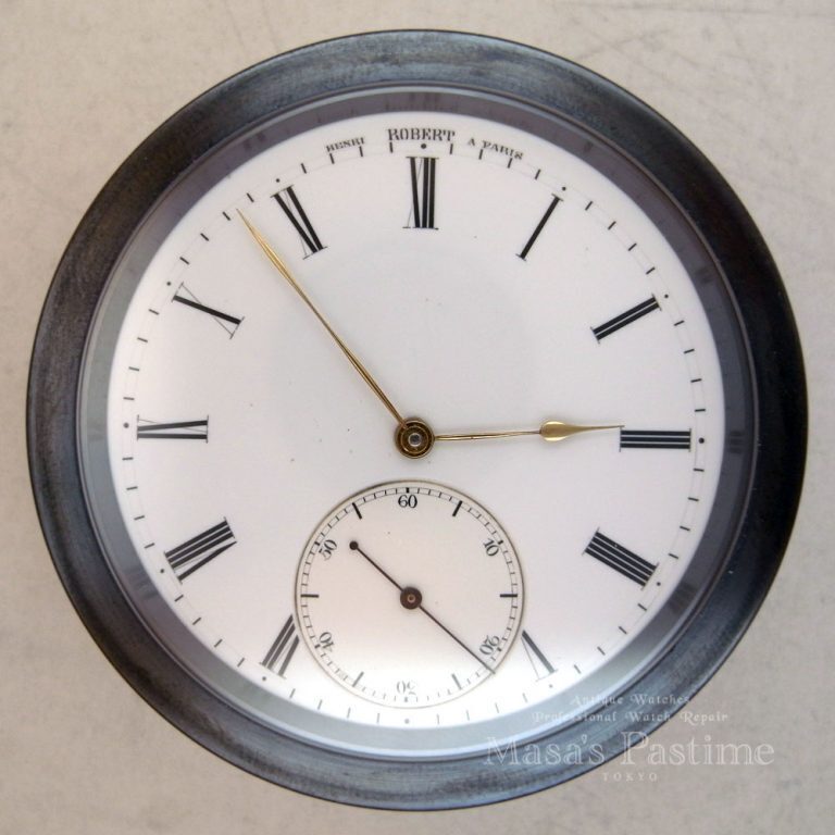 オーダーメイド 赤銅ケース製作 デスクウォッチ仕様