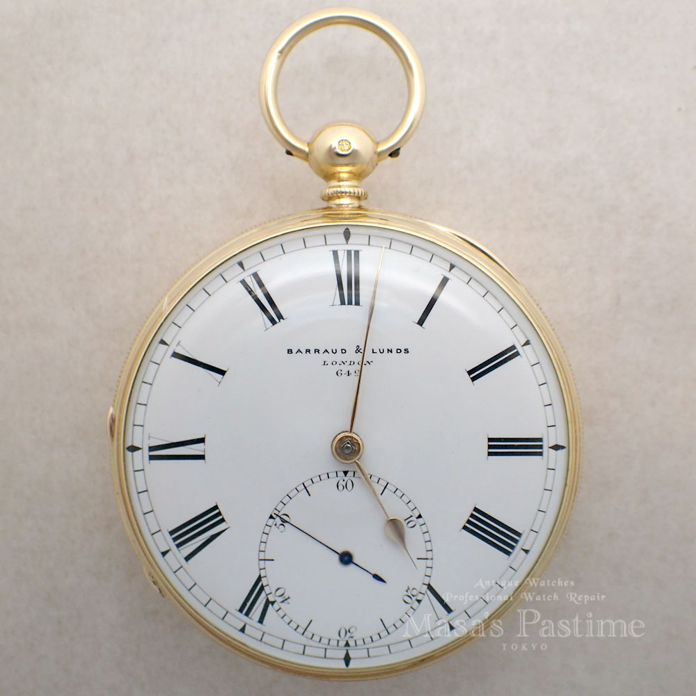 BARRAUD　クロノメーター　懐中時計　