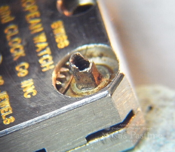 歯車付き巻芯製作