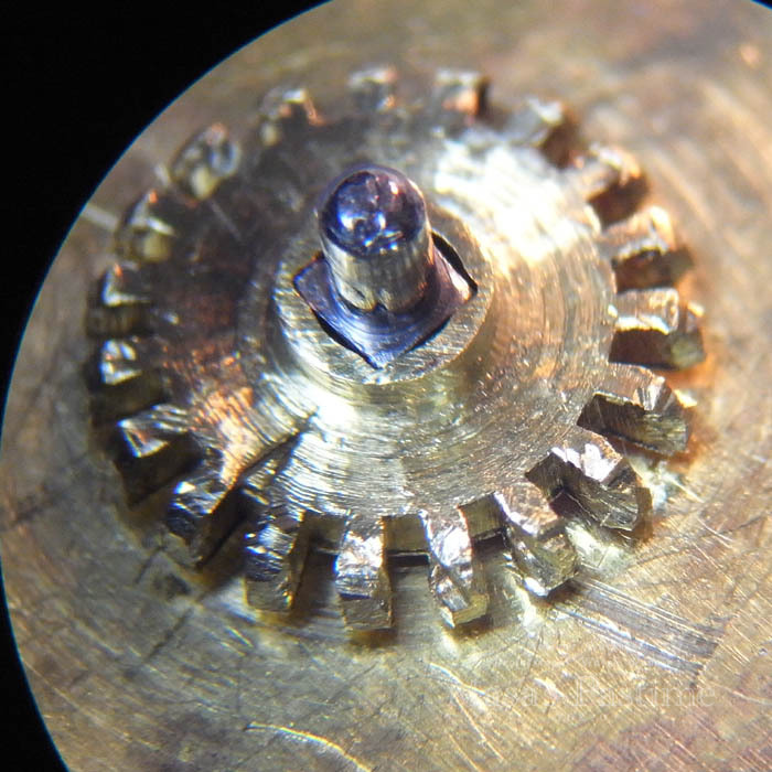 バージ　ヘリカルギア製作