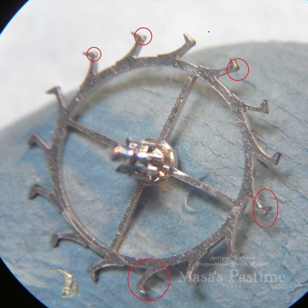 金無垢　ガンギ車製作