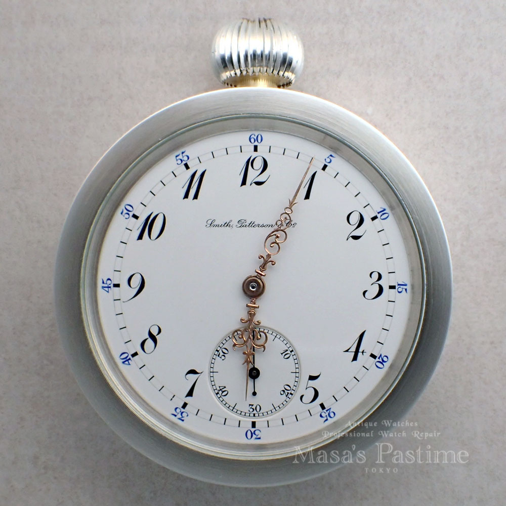 シルバーオーダーメイドケース製作 デスクウォッチ仕様