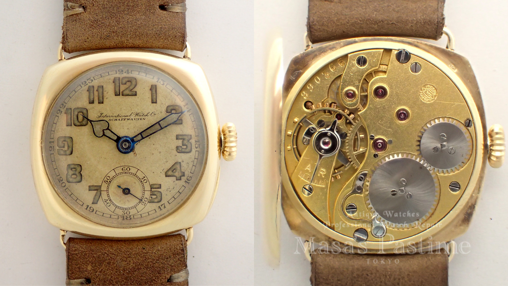 IWC  Cal.64T クッションケース　腕時計