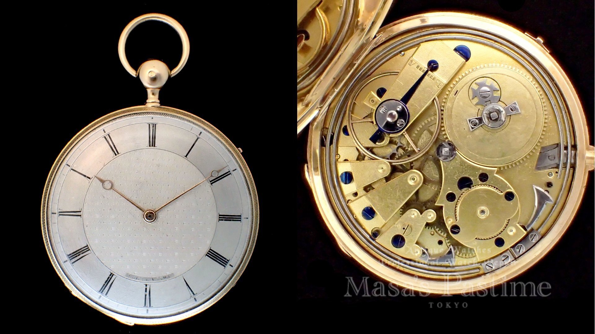 クォータ―リピーター　フランス　 懐中時計