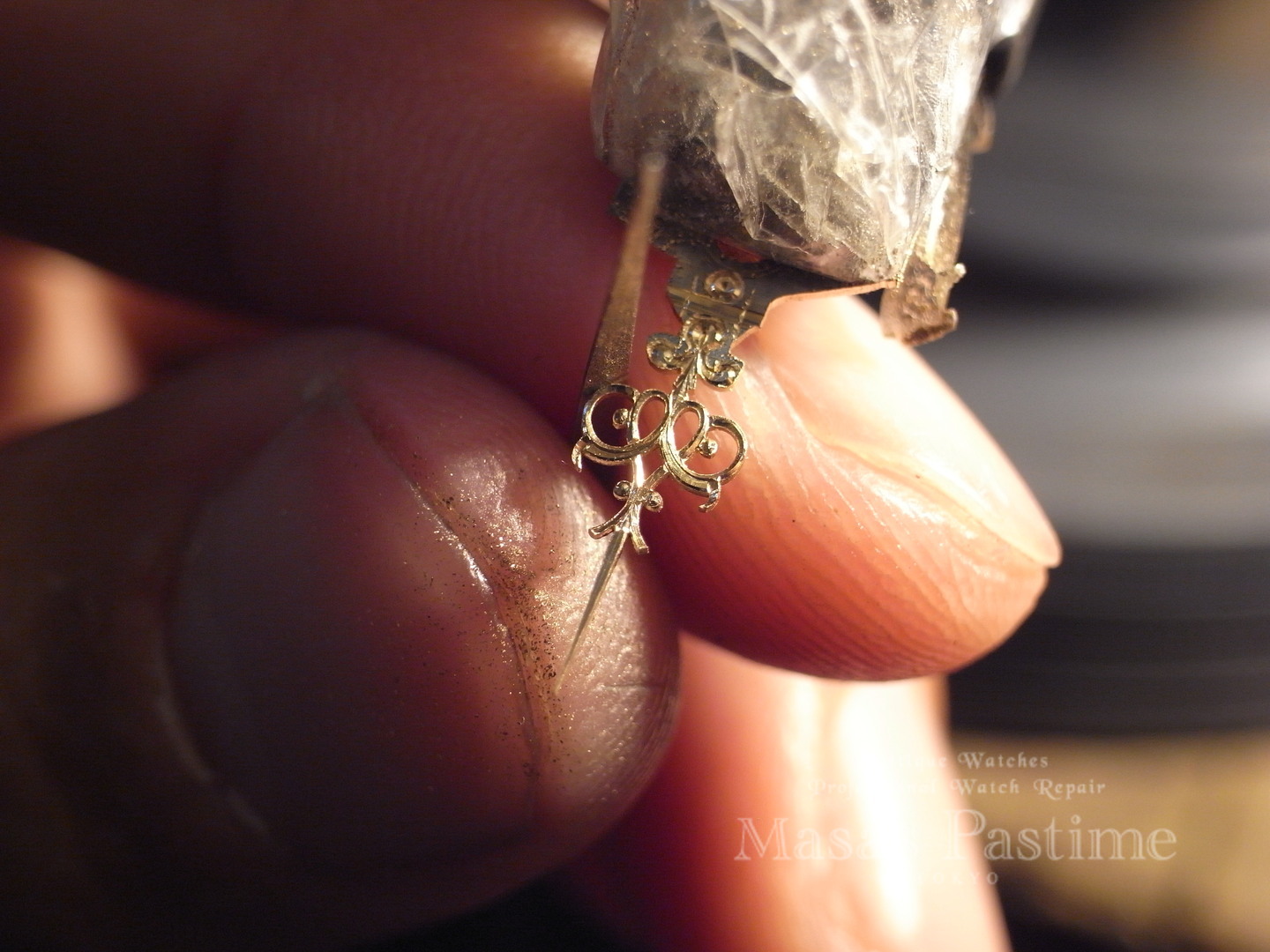 アンティーク時計の針