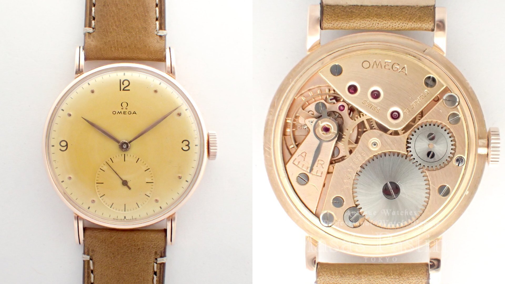 OMEGA　Cal.30T2 PC　オメガ　スイス　腕時計