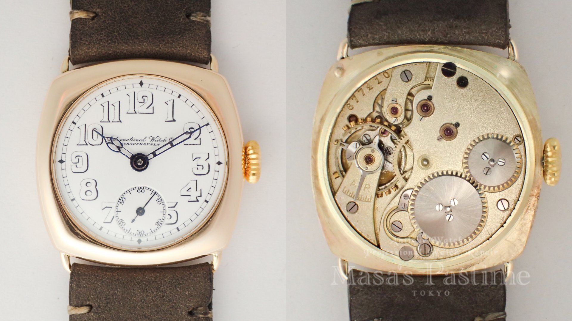 インターナショナルウォッチカンパニー Cal.64T クッションケース　腕時計