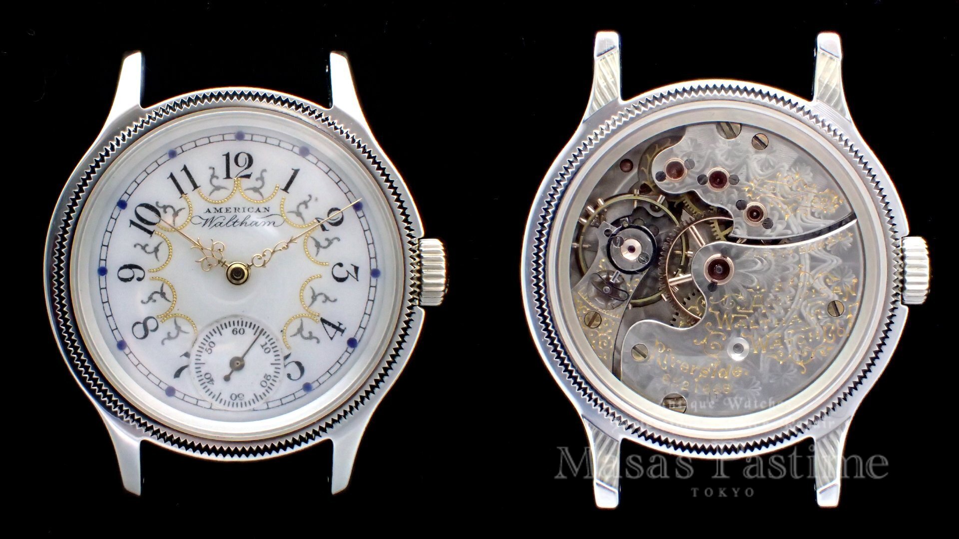 Riverside ウォルサム　カラーダイアル　カスタム腕時計