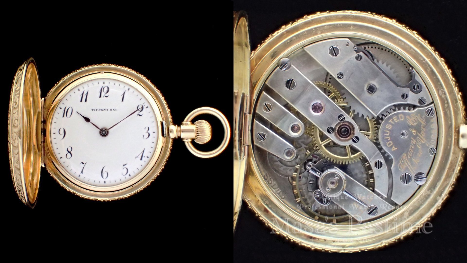 ティファニー　スイス　懐中時計