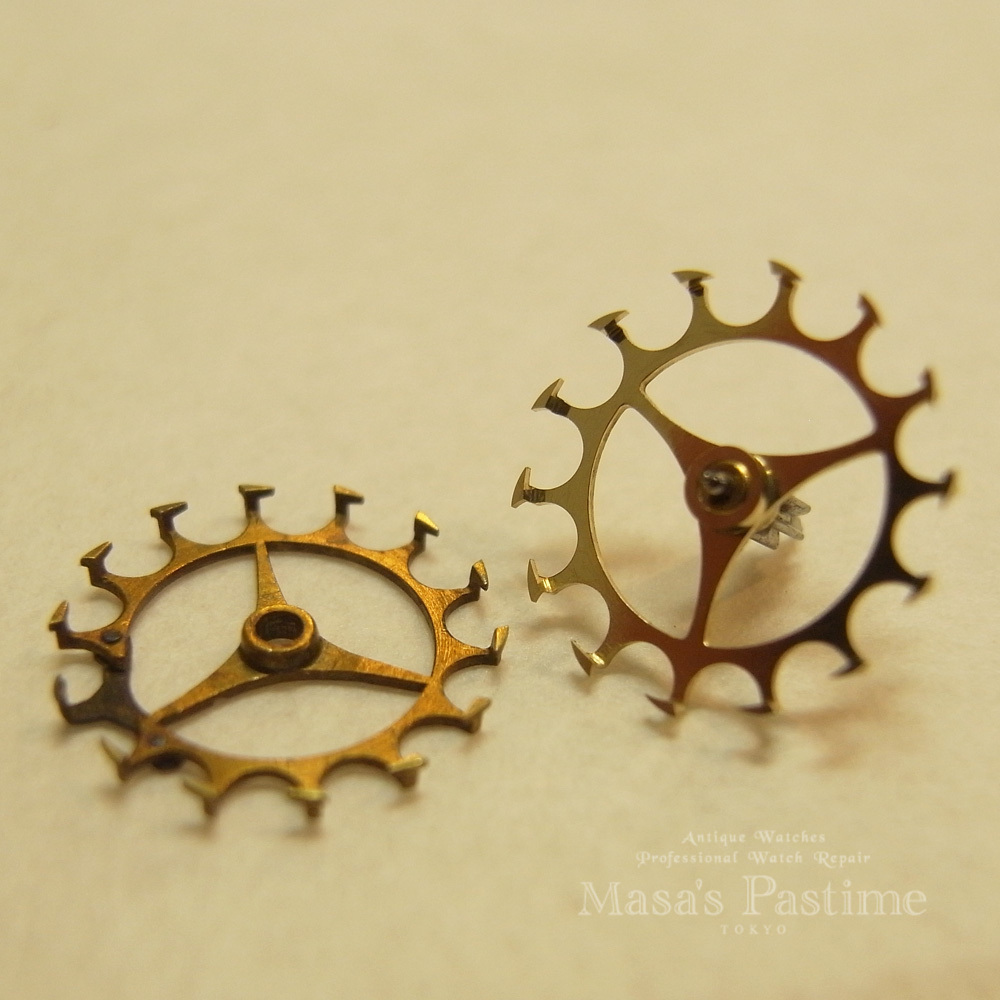「懐中時計修理」歯車の製作編