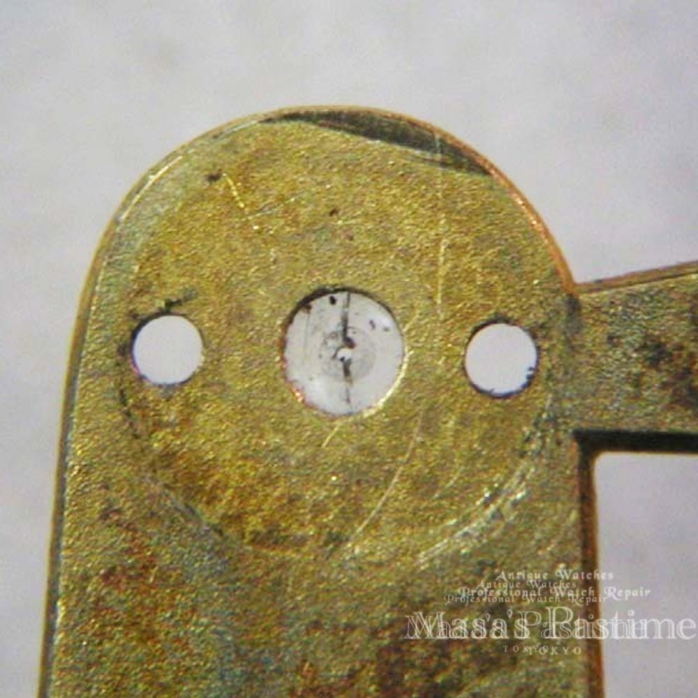 懐中時計 修理 穴石交換