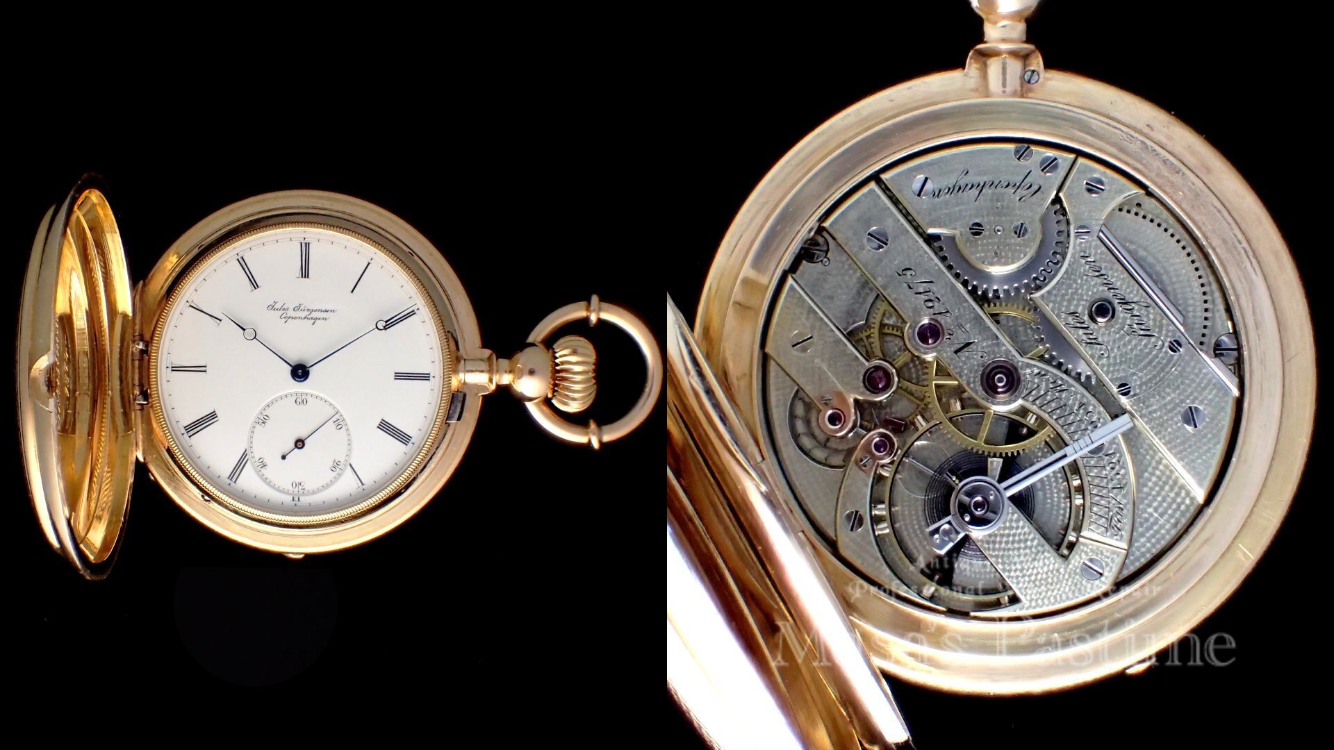 ユール ヤーゲンセン デンマーク 懐中時計