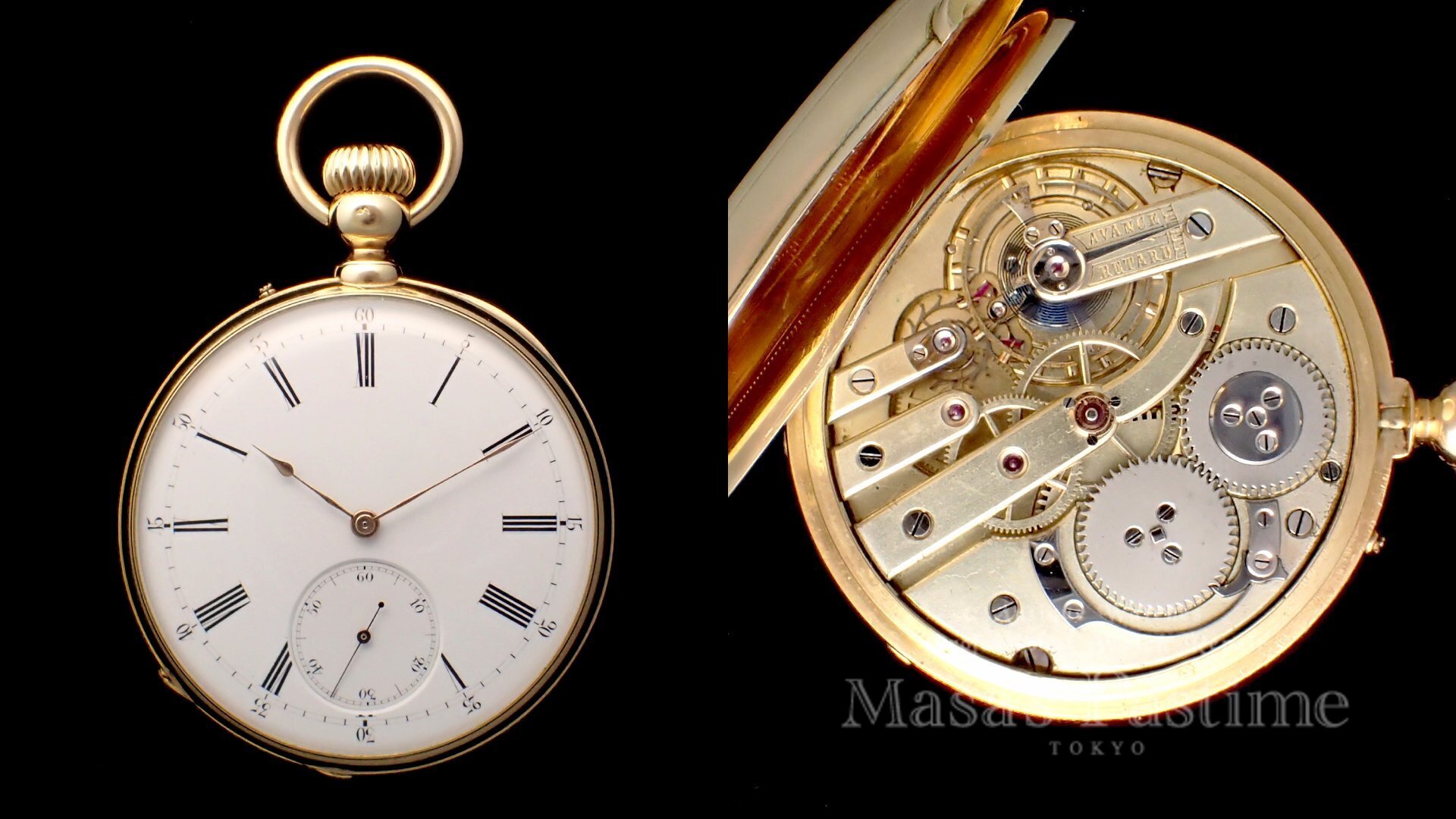 ルロア フランス 懐中時計