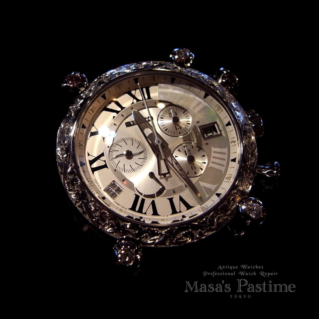 SEIKO GALANTE　セイコー ガランテ　腕時計　エングレービング